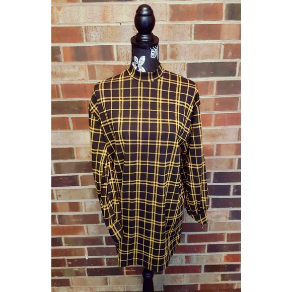 Pull&Bear Plaid Dress - Picture 3 of 5